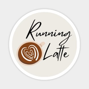 Running Latte Magnet